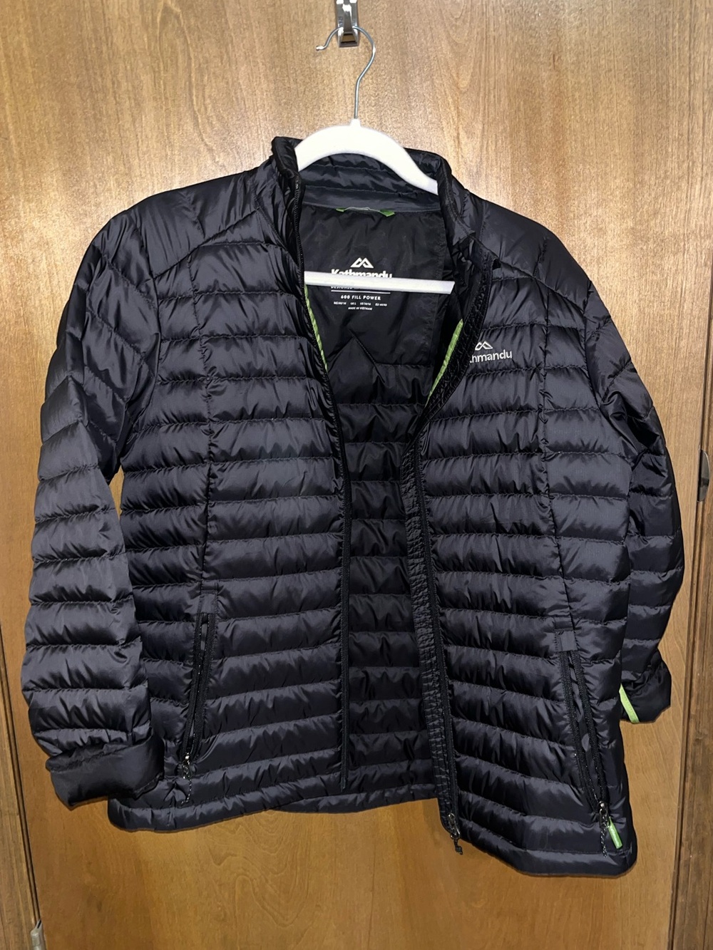 BNWOT Kathmandu Black Quilted Puffer Jacket